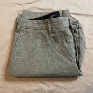 J.Crew Bedford Cotton Dress Slacks 33x30